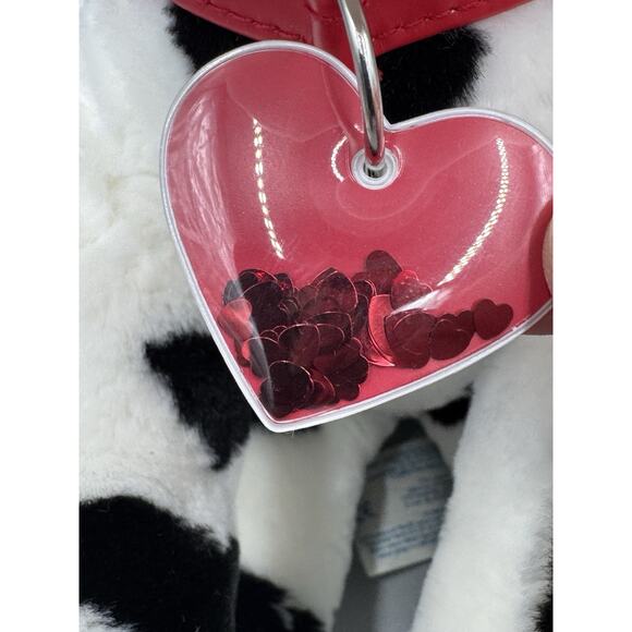 2010 Build A Bear Workshop Dog Love Hearts Be Mine Dalmatian 12” Plush - Picture 9 of 12